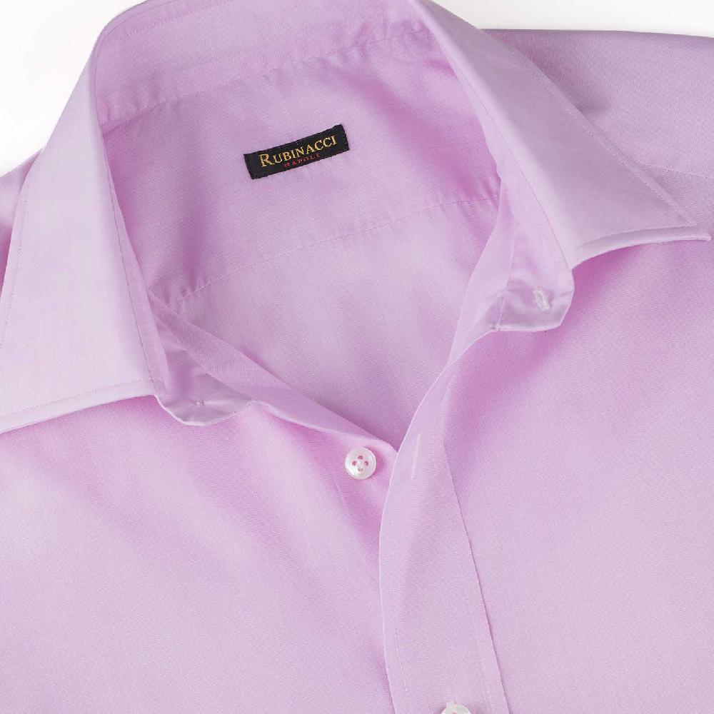 Rubinacci Camicia in cotone rosa Soddisfazione Garantita