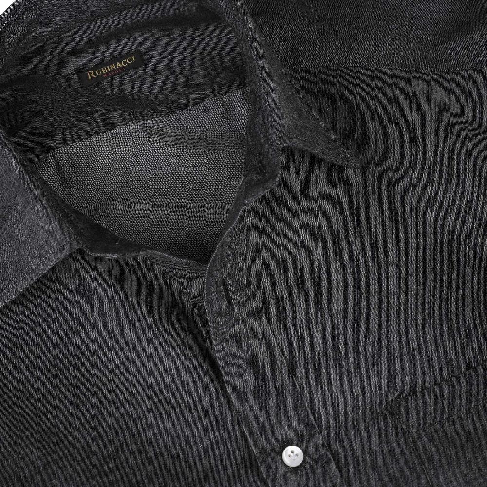 Rubinacci Camicia jeans grigio Negozi Online