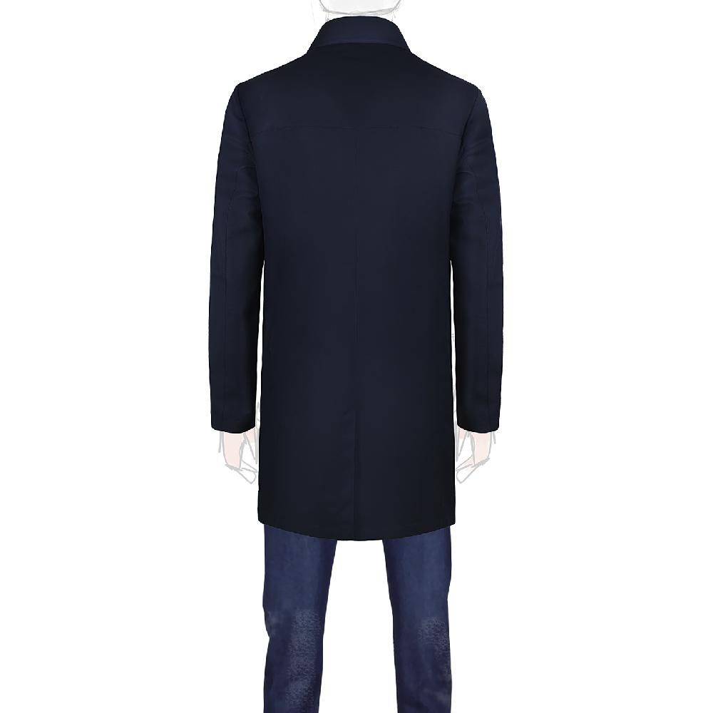 Rubinacci Impermeabile blu Qualità Garantita