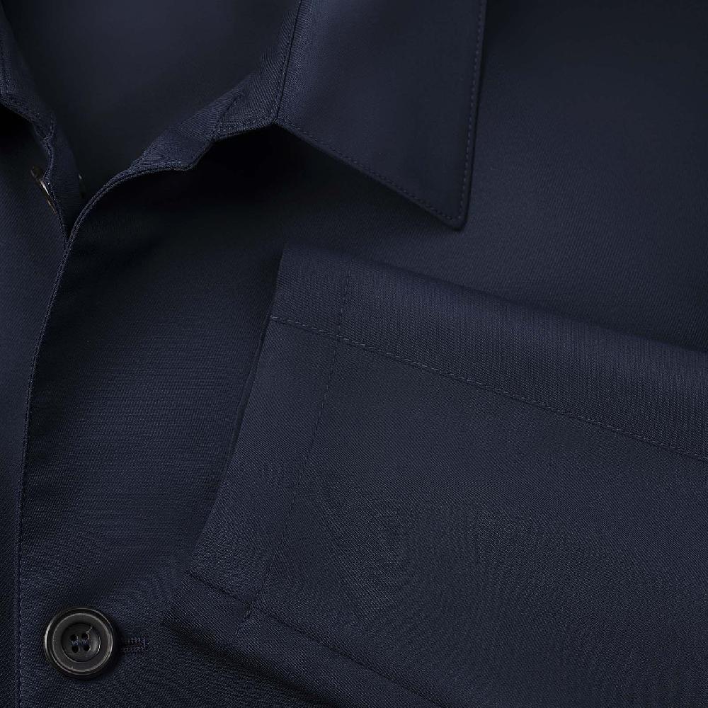 Rubinacci Impermeabile blu Qualità Garantita