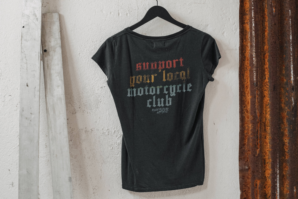 Rude Riders T-Shirt Donna Support Promozione