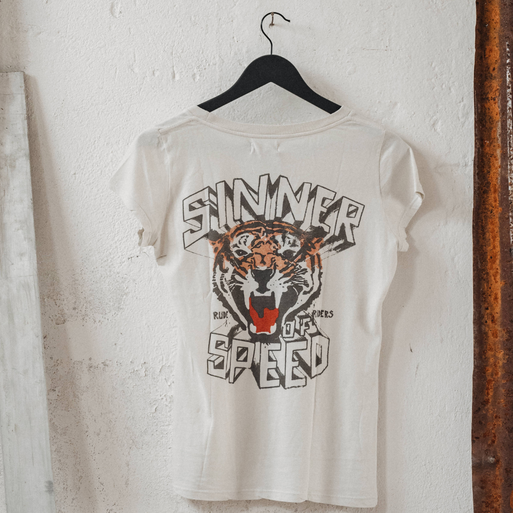 Rude Riders T-Shirt Donna Sinner Spedizione Gratuita