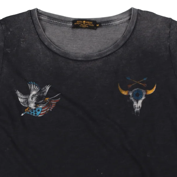 Rude Riders T-Shirt Donna Snake Limited Ed Promozione Limitata