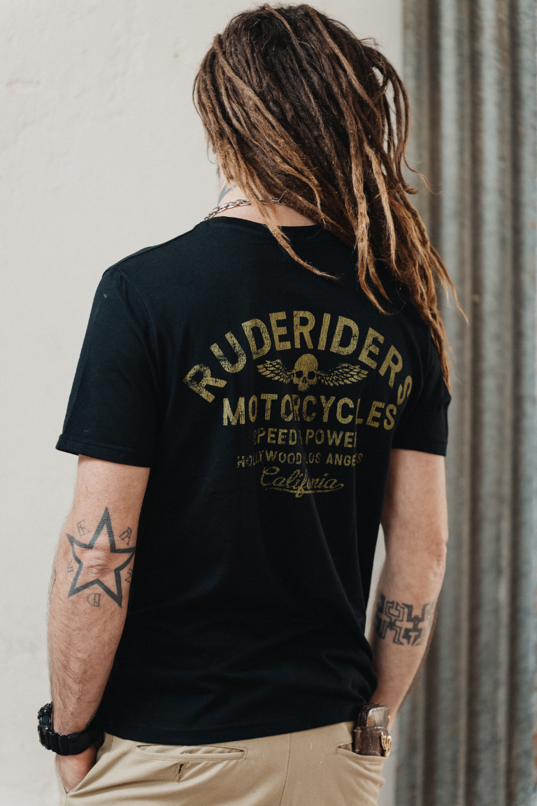Rude Riders T-Shirt Uomo Rude Riders Nera Fino Al -60%