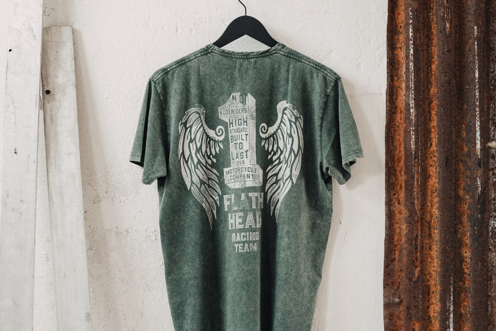 Rude Riders T-Shirt Uomo Flat Head Outlet