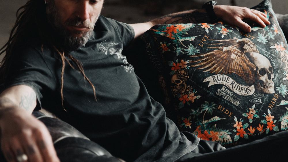 Rude Riders T-Shirt Uomo Born Free Offerte