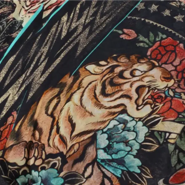 Rude Riders Kimono Donna Tiger Vendite Flash