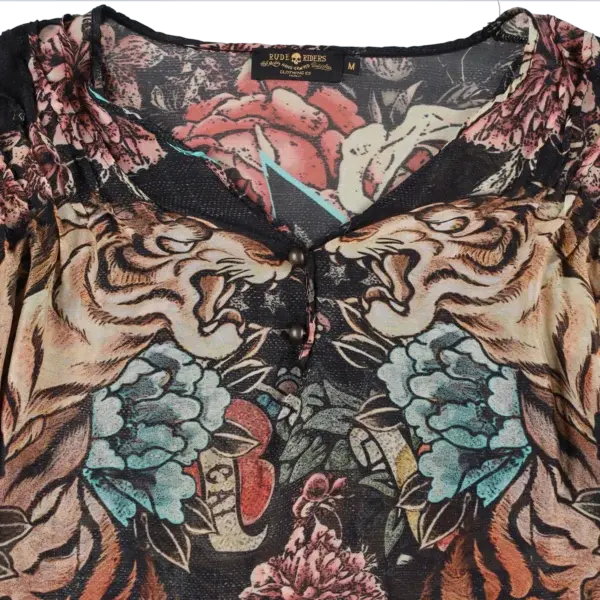 Rude Riders Shirt Donna Tiger 2025