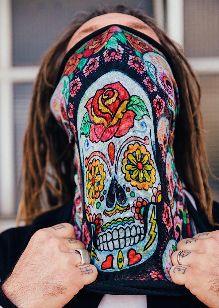 Rude Riders Tube Calavera In Vendita