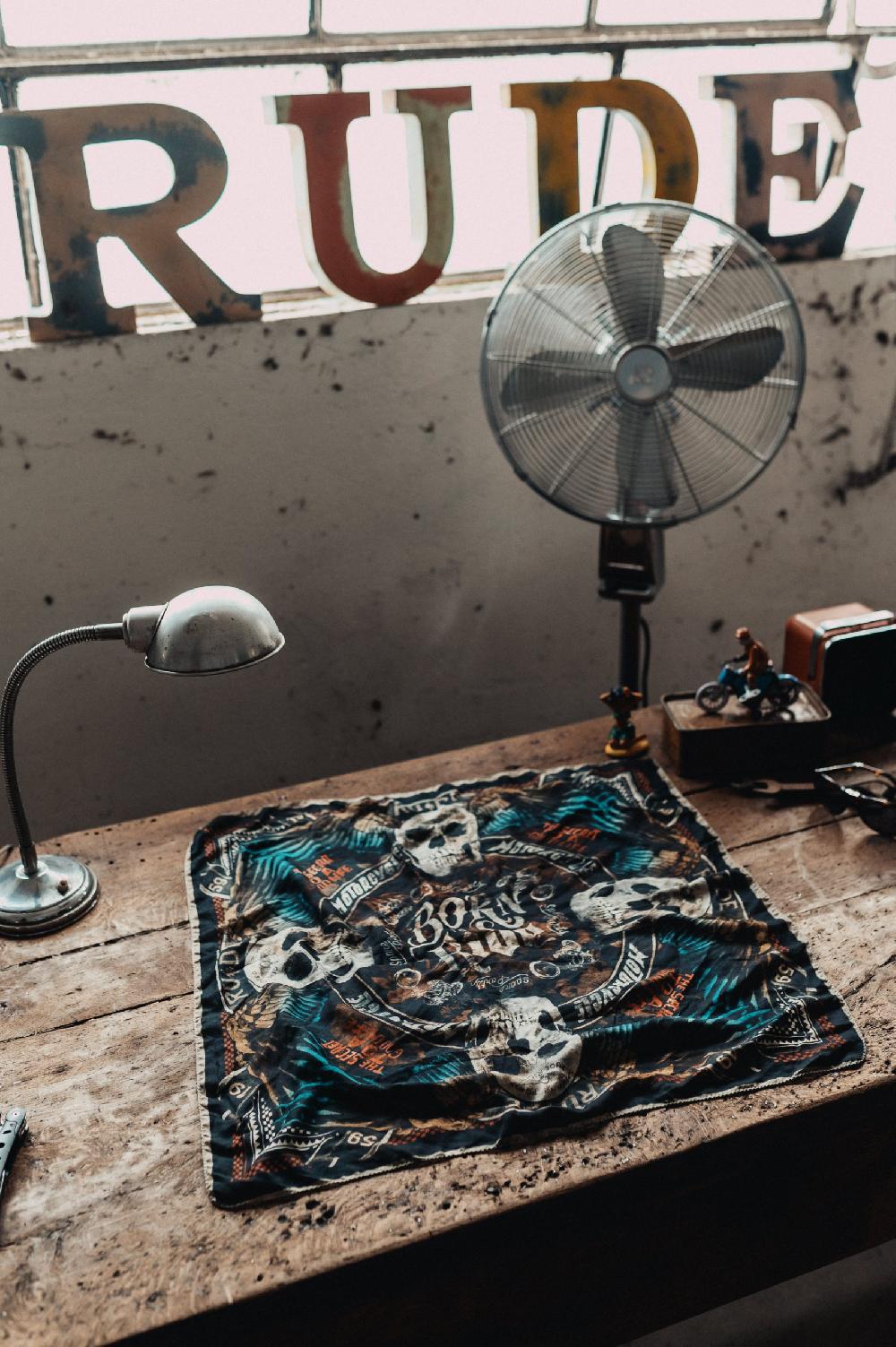 Rude Riders Bandana Flying Skull Italy