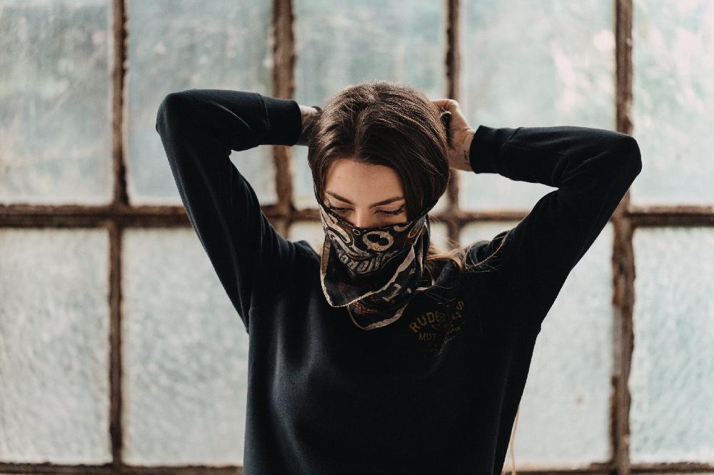 Rude Riders Bandana Flying Skull Italy