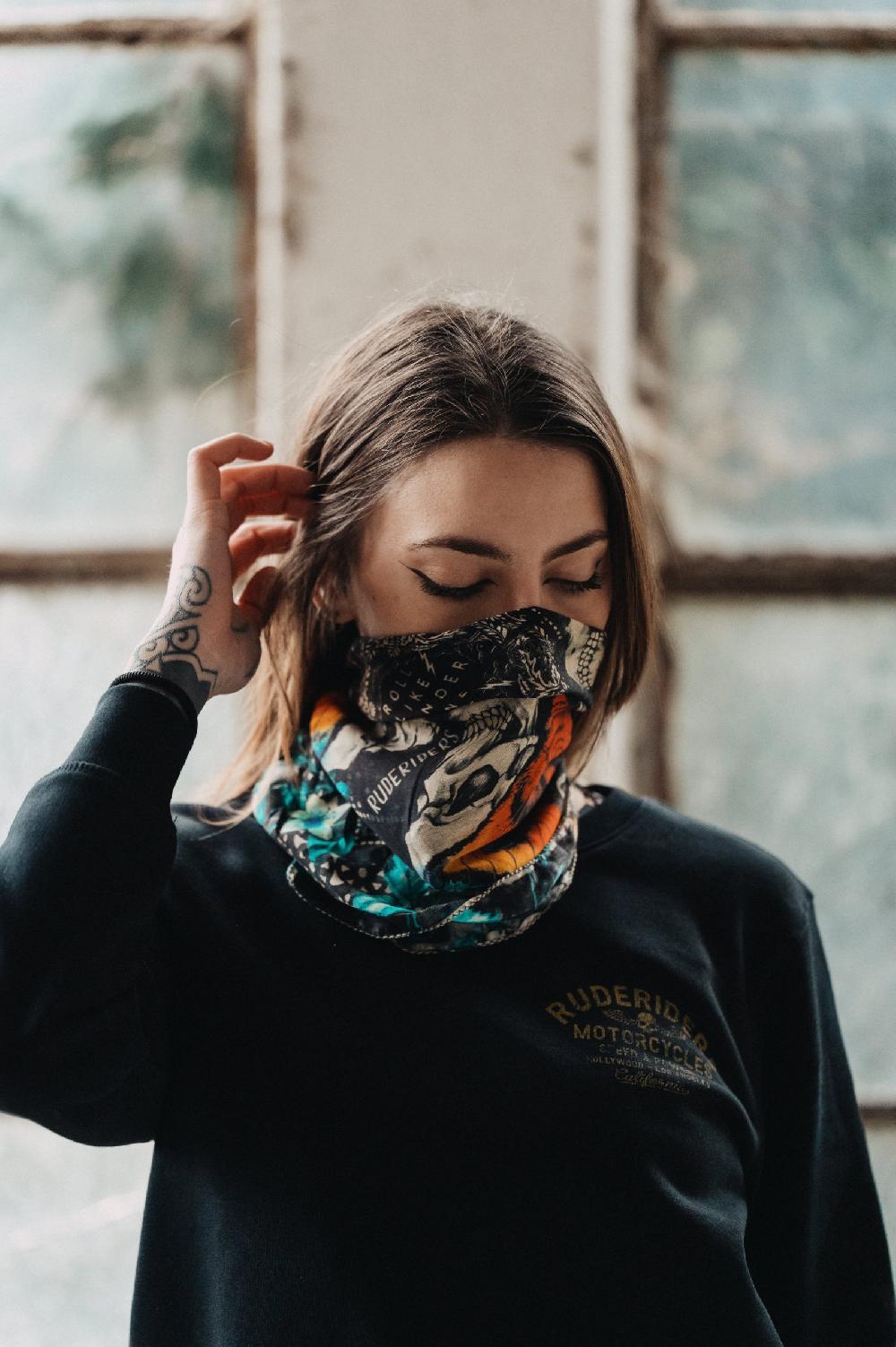 Rude Riders Bandana Butterfly Nuovo