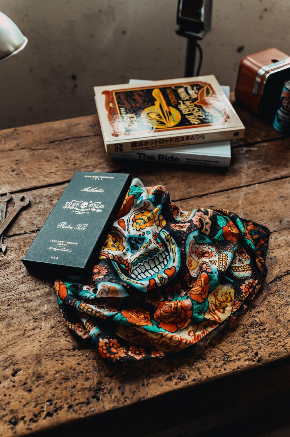 Rude Riders Bandana Calavera Qualità