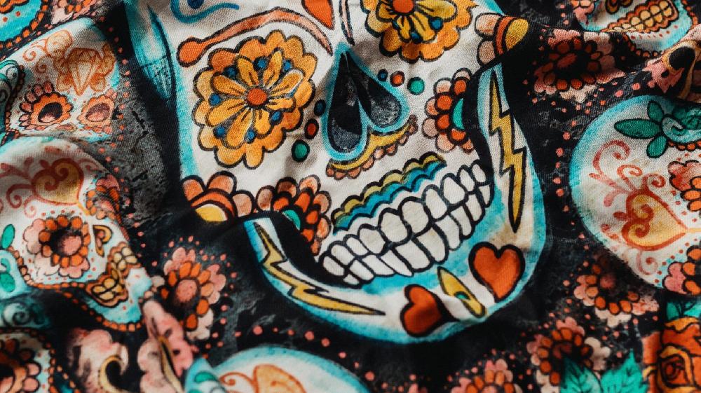 Rude Riders Bandana Calavera Qualità