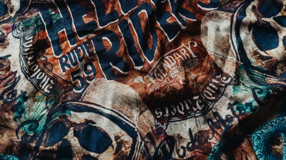 Rude Riders Bandana Hell Club Vendita