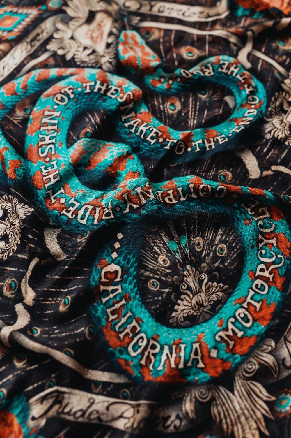 Rude Riders Bandana Snake Pezzi Unici