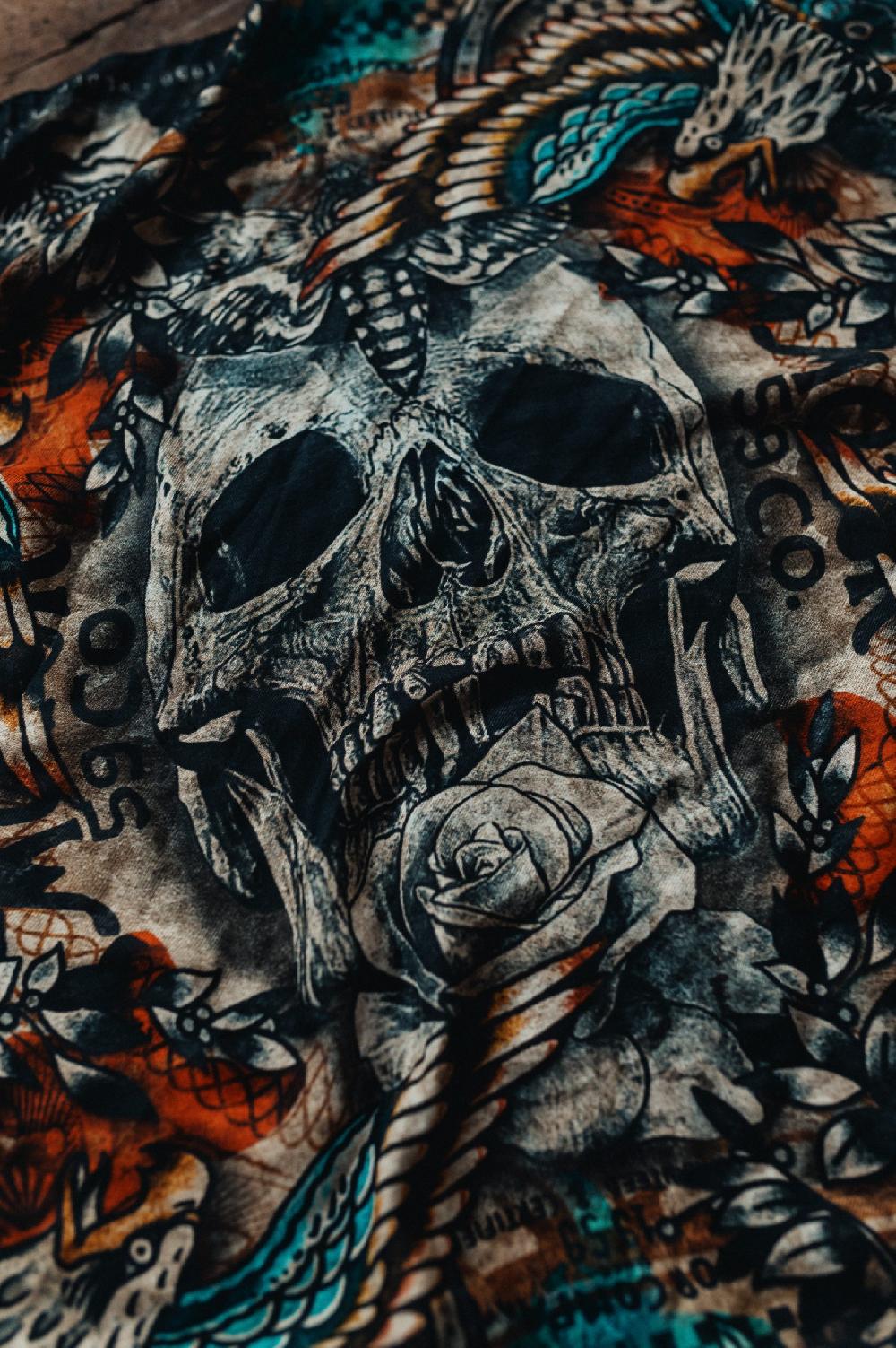 Rude Riders Bandana Skull&Eagle Fino Al -60%