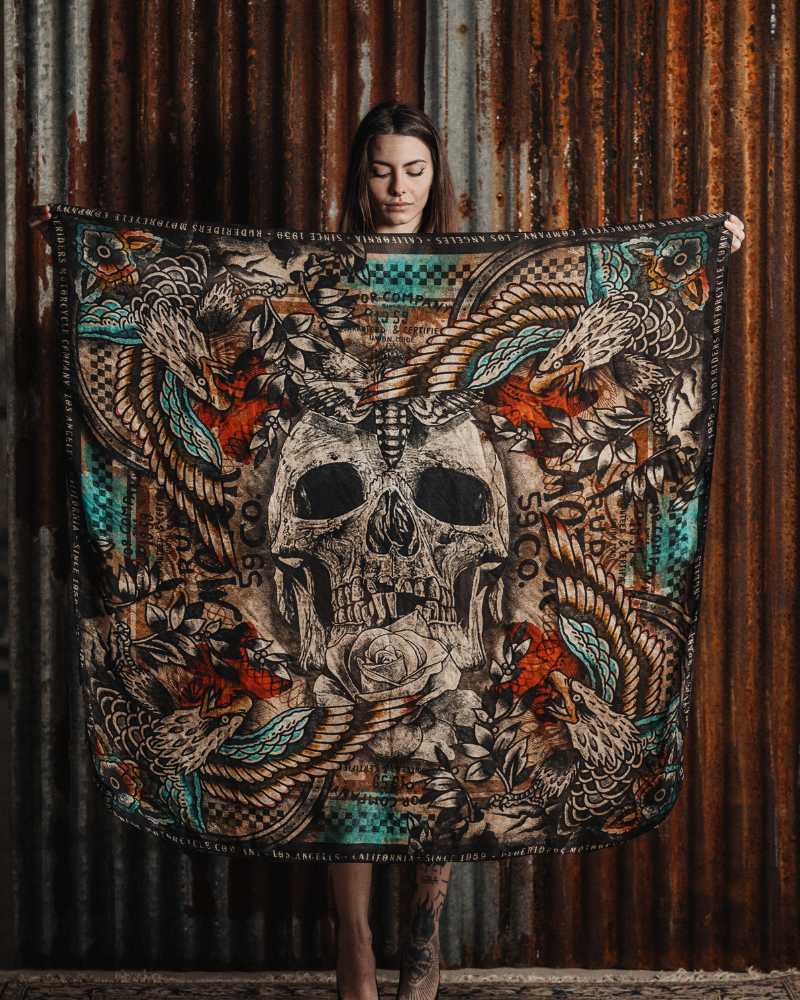 Rude Riders Foulard Skull & Eagle Convenienza