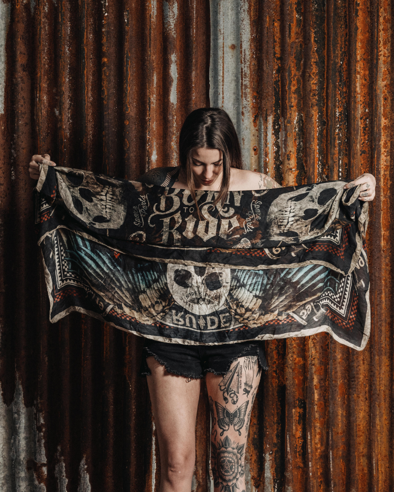 Rude Riders Foulard Flying Skull Sconto