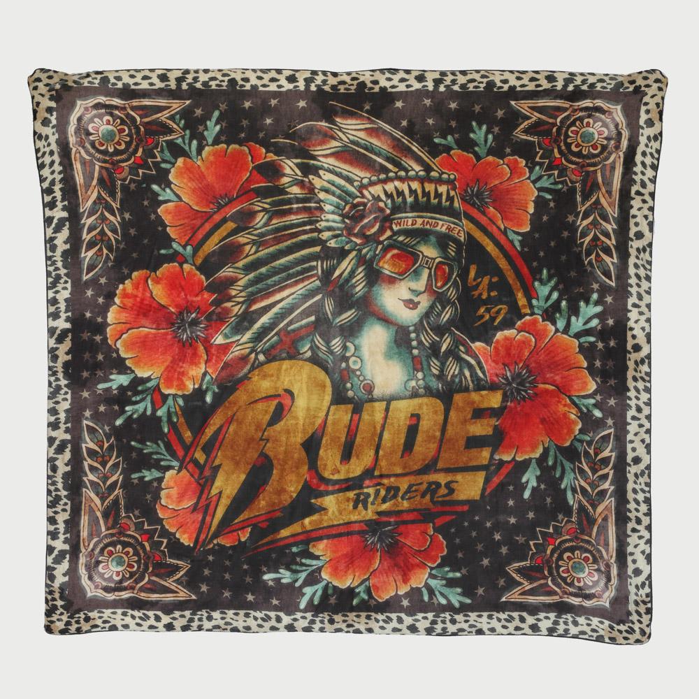 Rude Riders Foulard Black Indian In Vendita