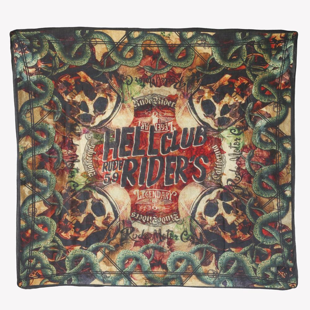 Rude Riders Foulard Hell Club In Linea