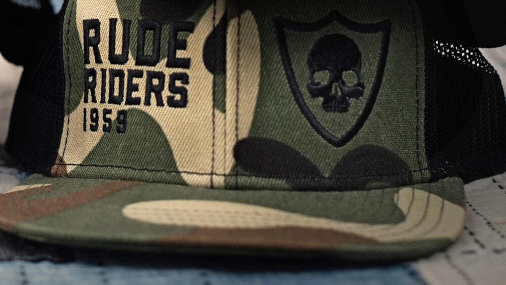 Rude Riders Cap Snap Shield Negozi Online