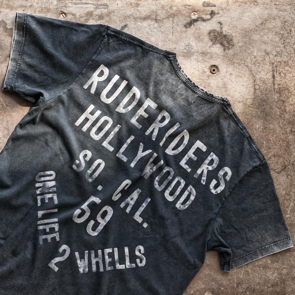 Rude Riders T-Shirt Uomo One Life Offerta