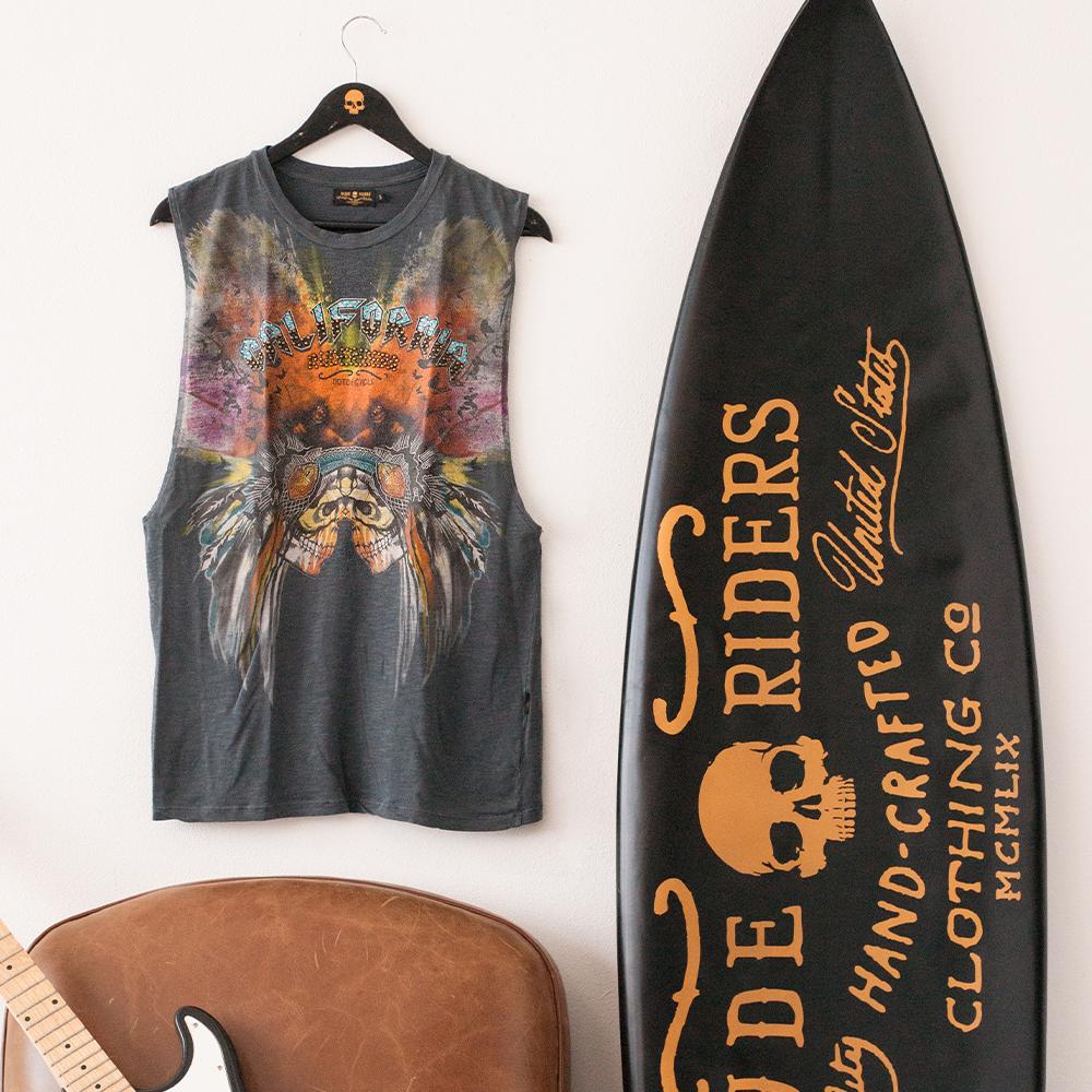 Rude Riders Tank Top Donna Indian Vendita Calda
