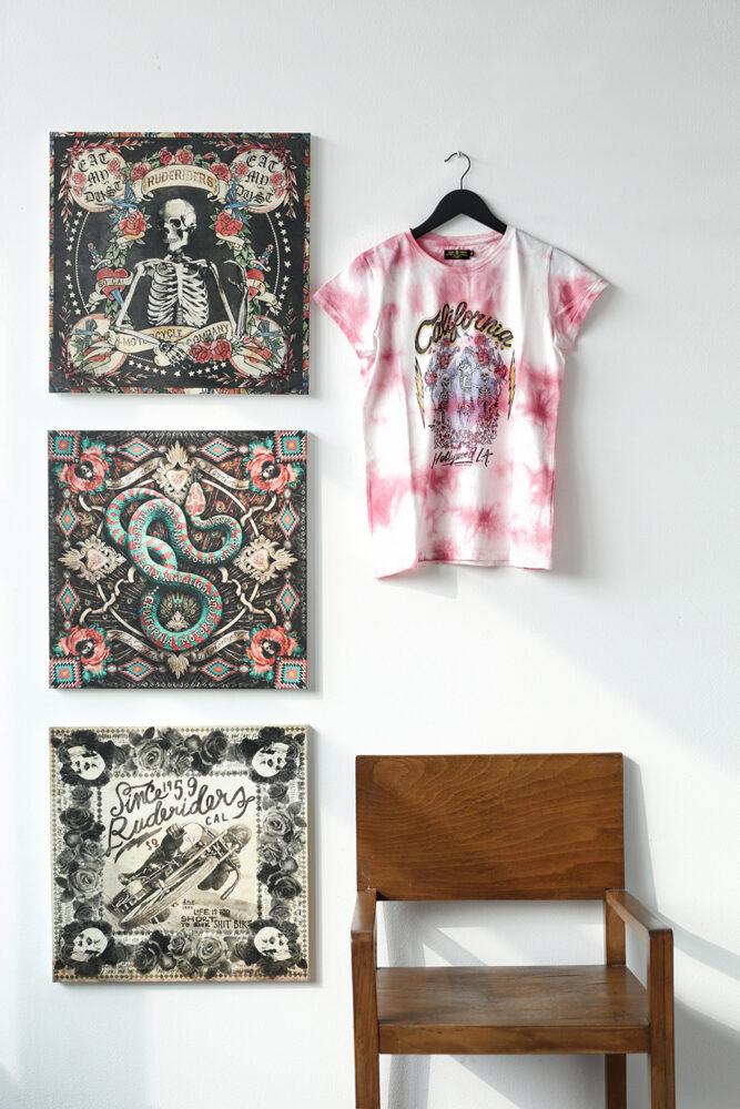 Rude Riders T-Shirt Donna California I Più Venduti