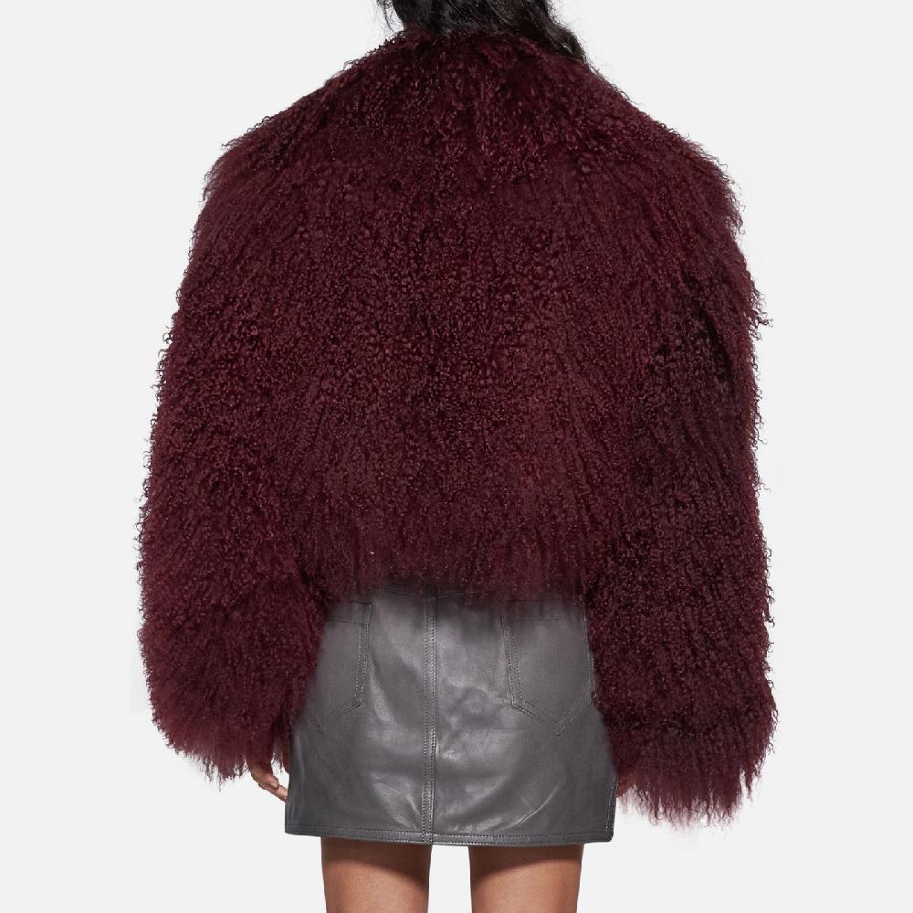 Salvatore Santoro GIACCA IN SHEARLING - BORDEAUX Offerte