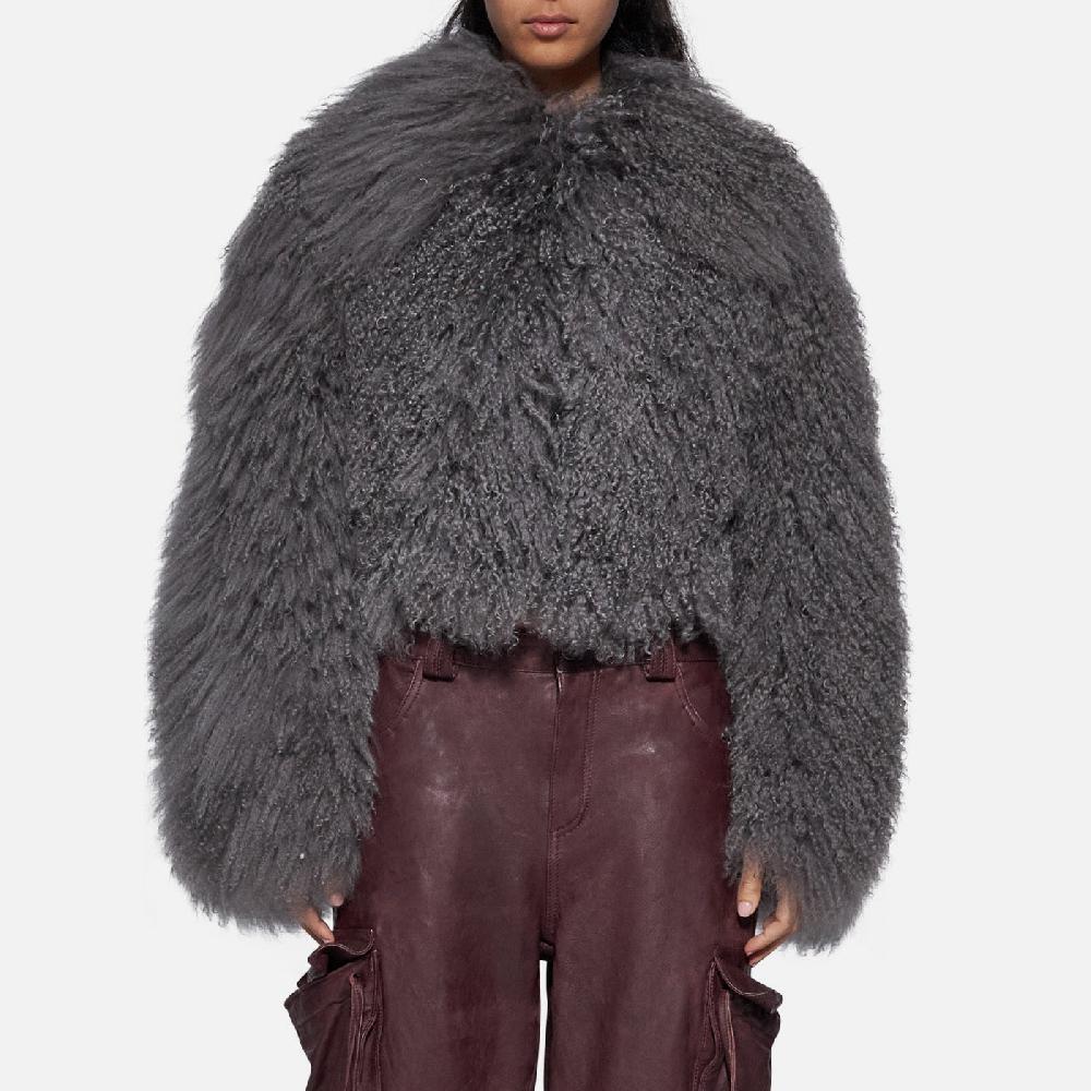 Salvatore Santoro GIACCA IN SHEARLING - GREY Hotsell