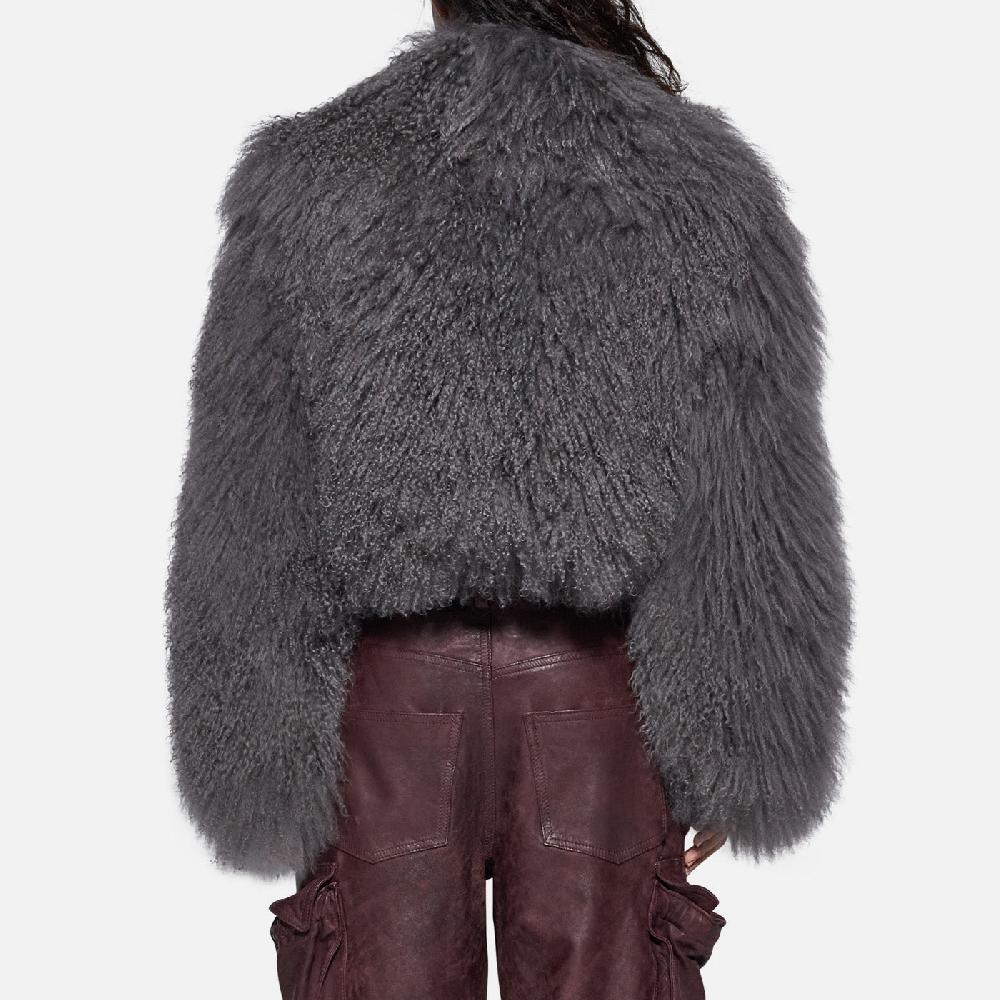Salvatore Santoro GIACCA IN SHEARLING - GREY Hotsell