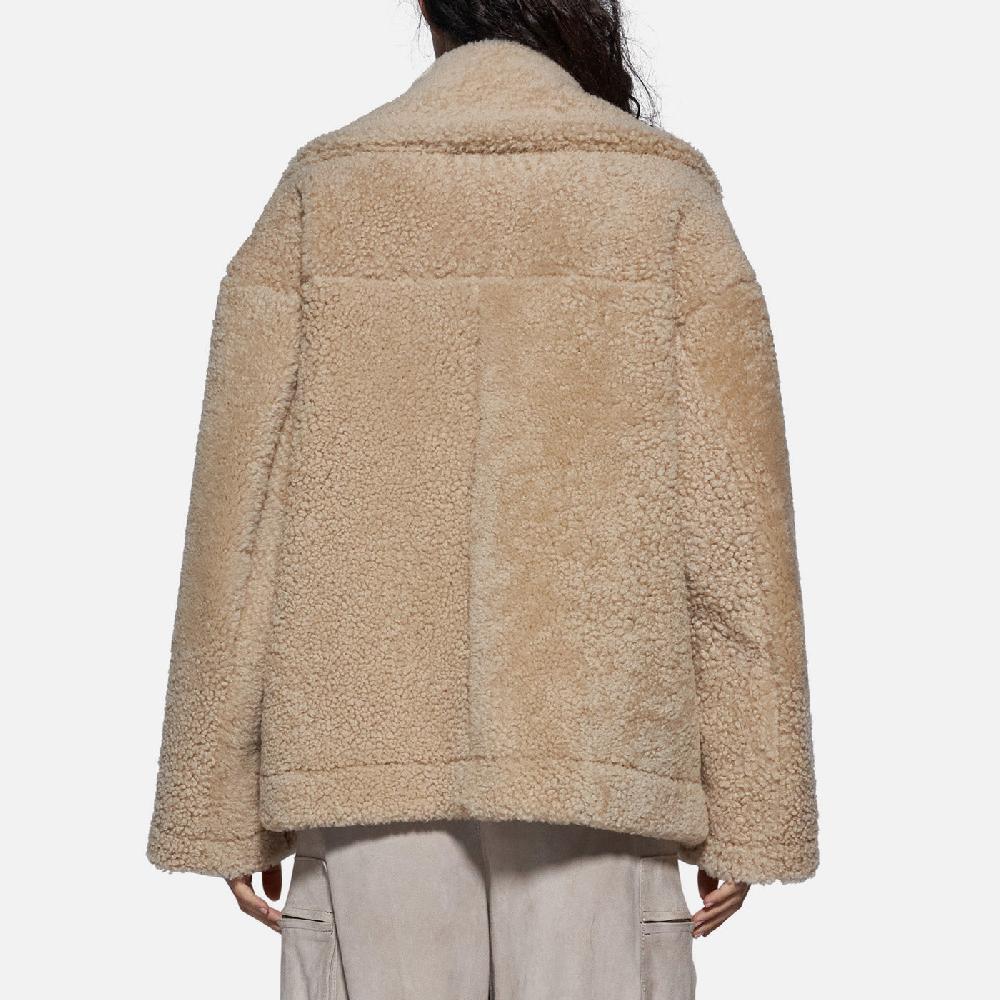 Salvatore Santoro GIACCA IN SHEARLING - BEIGE Vendite Flash