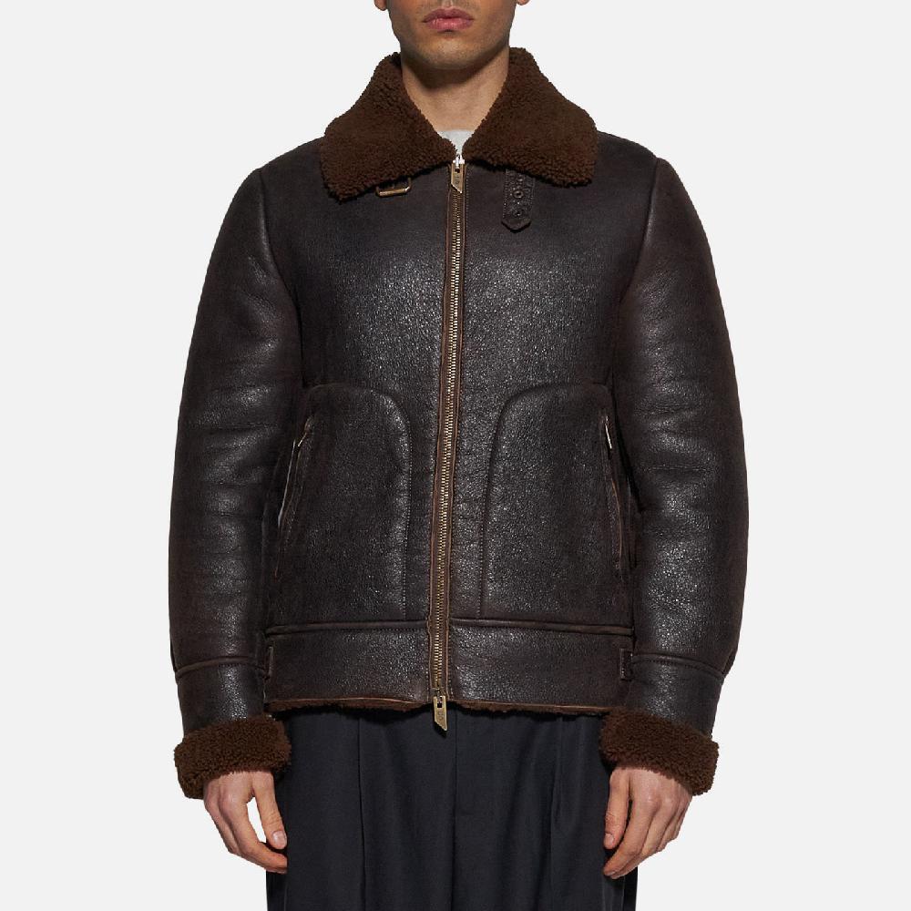 Salvatore Santoro GIACCA IN SHEARLING - BROWN Italy