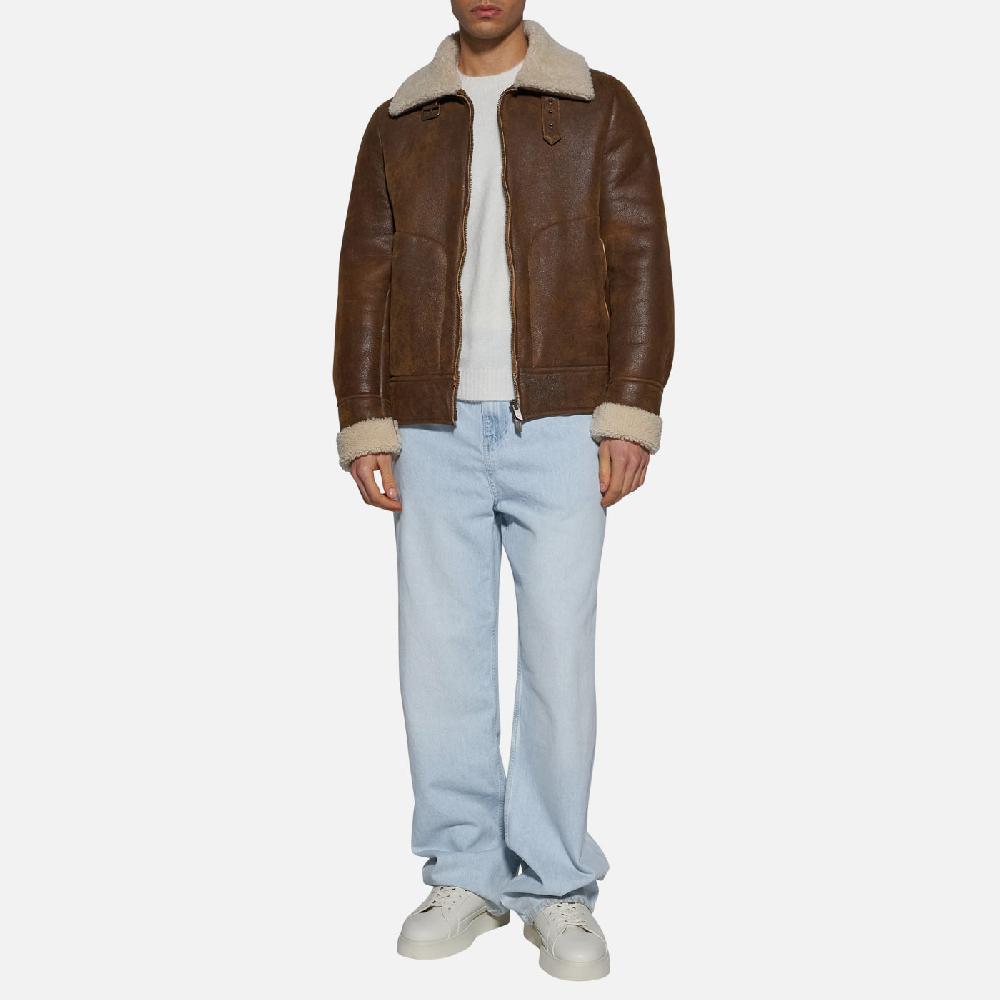 Salvatore Santoro GIACCA IN SHEARLING - CAMEL Italia