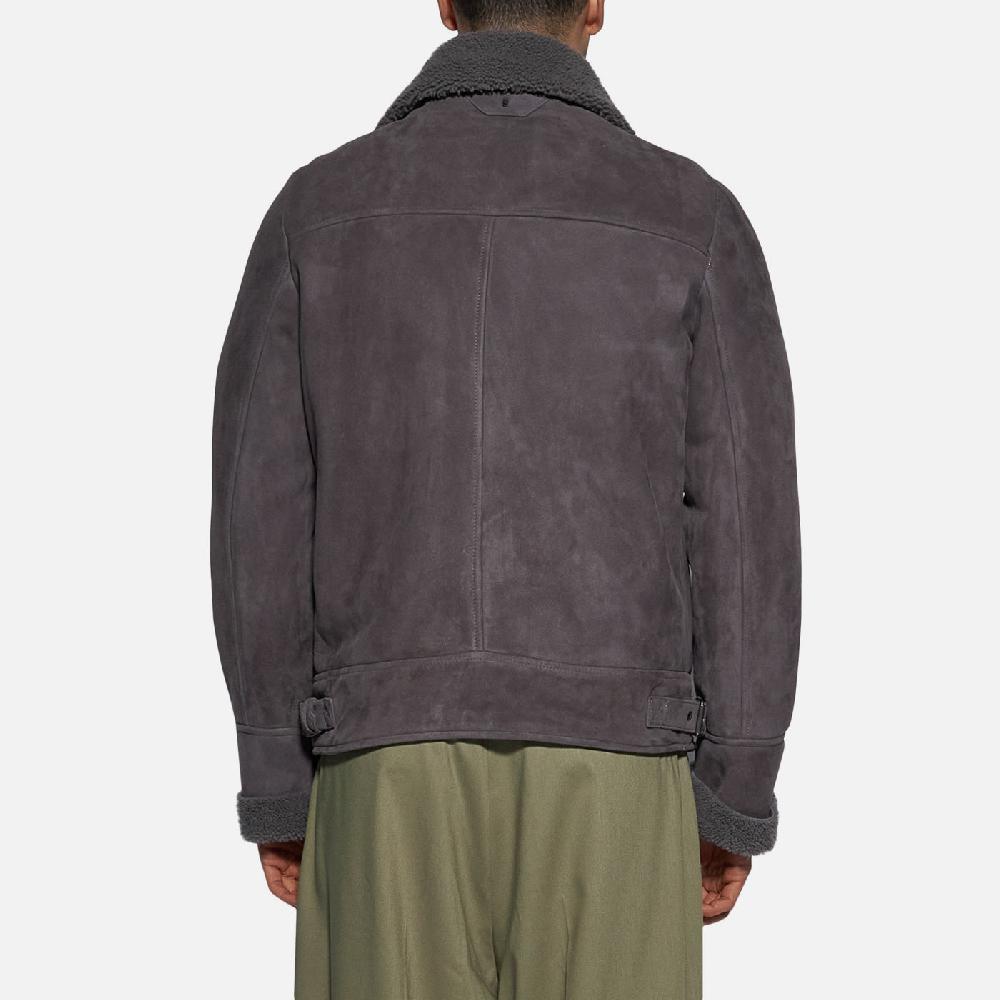 Salvatore Santoro GIACCA IN SHEARLING - ASFALTO 2025