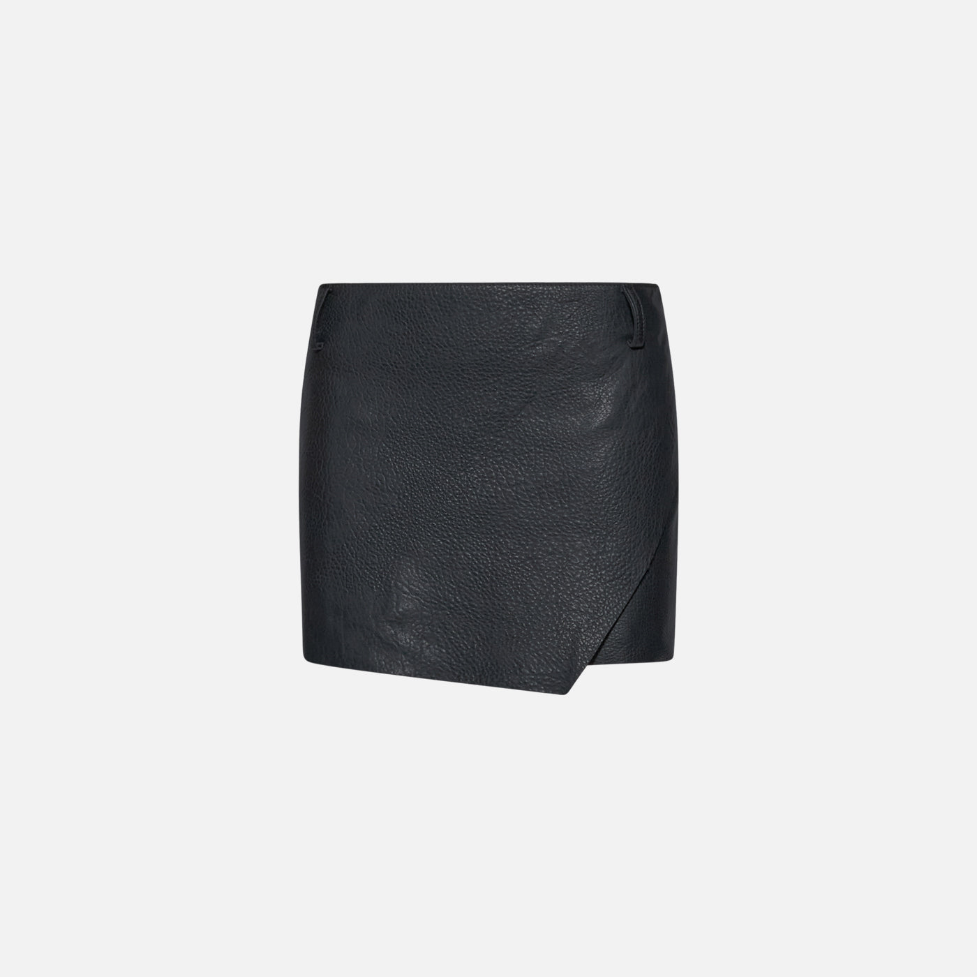 Salvatore Santoro GONNA IN PELLE - BLACK Negozi Online