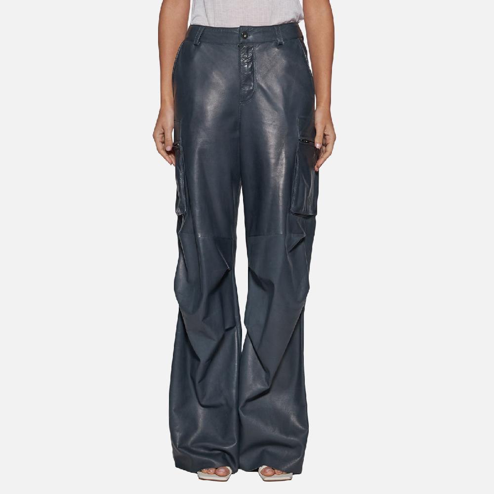Salvatore Santoro PANTALONE IN PELLE - ASFALTO Online