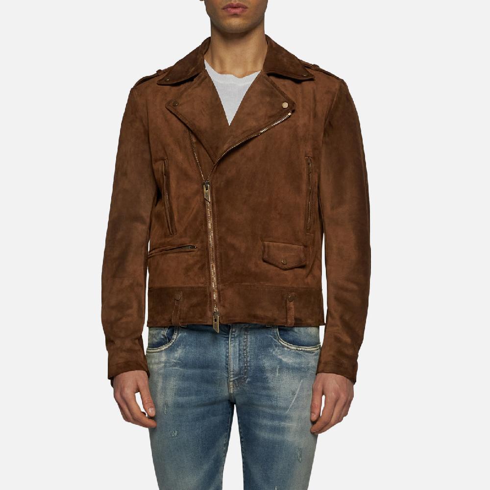 Salvatore Santoro BIKER IN CAMOSCIO - BROWN Outlet