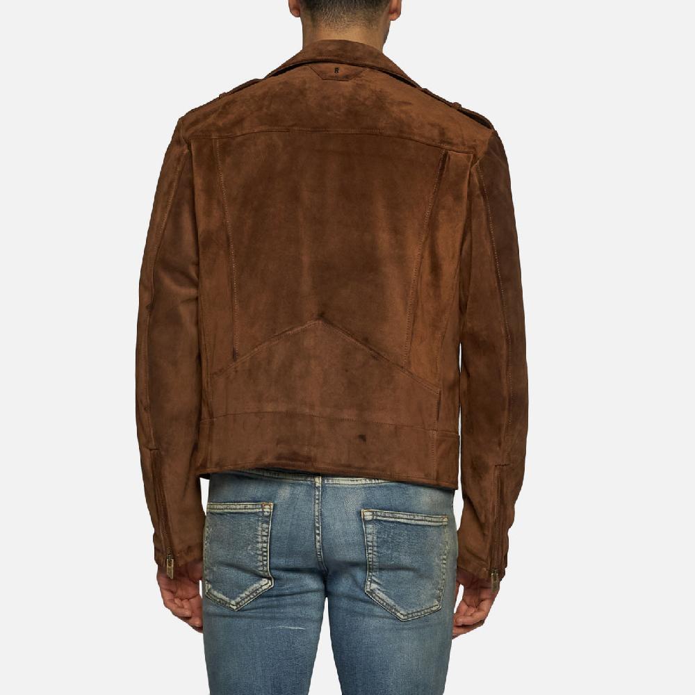 Salvatore Santoro BIKER IN CAMOSCIO - BROWN Outlet