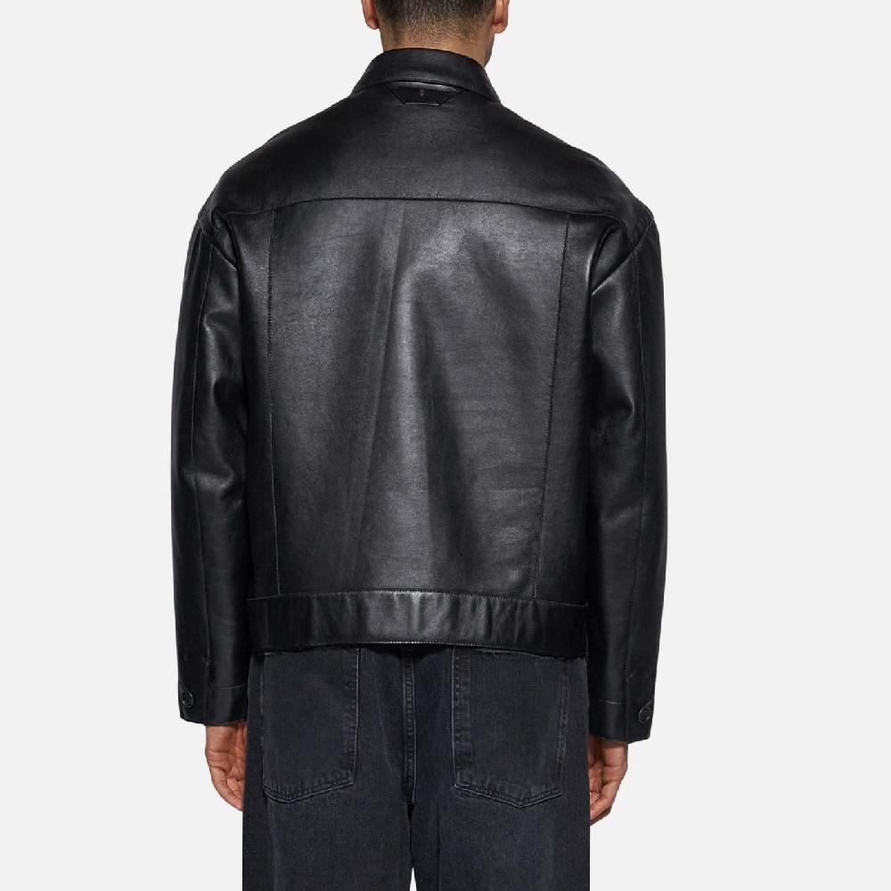 Salvatore Santoro GIACCA IN PELLE - BLACK Saldi
