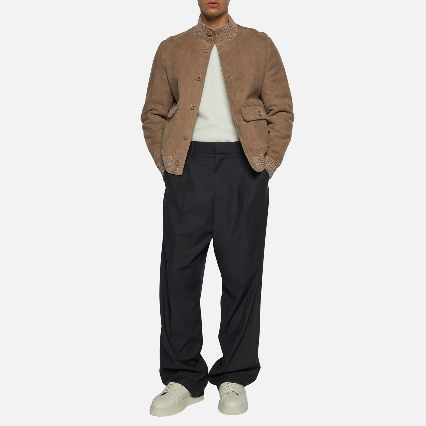 Salvatore Santoro GIACCA IN SHEARLING - SAND Convenienza