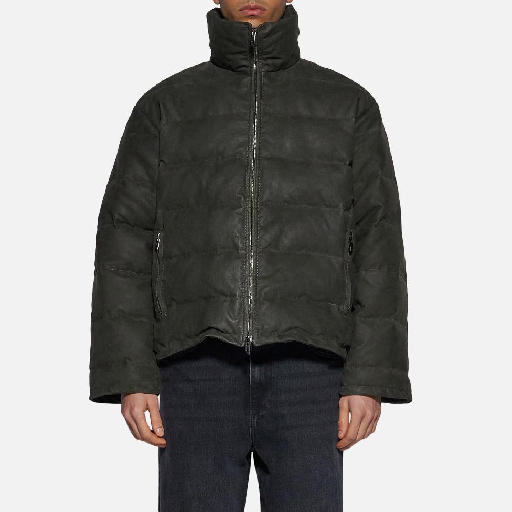 Salvatore Santoro PIUMINO IN PELLE - DARK GREEN I Più Venduti