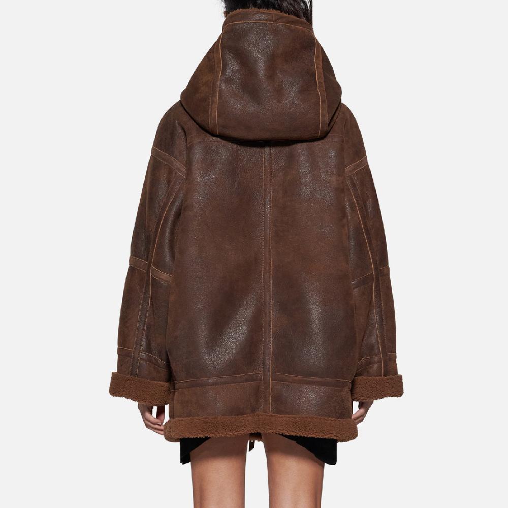 Salvatore Santoro GIACCA IN SHEARLING - TOBACCO Italia