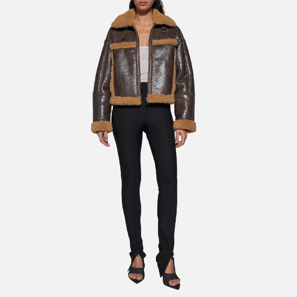 Salvatore Santoro GIACCA IN SHEARLING - BROWN Qualità
