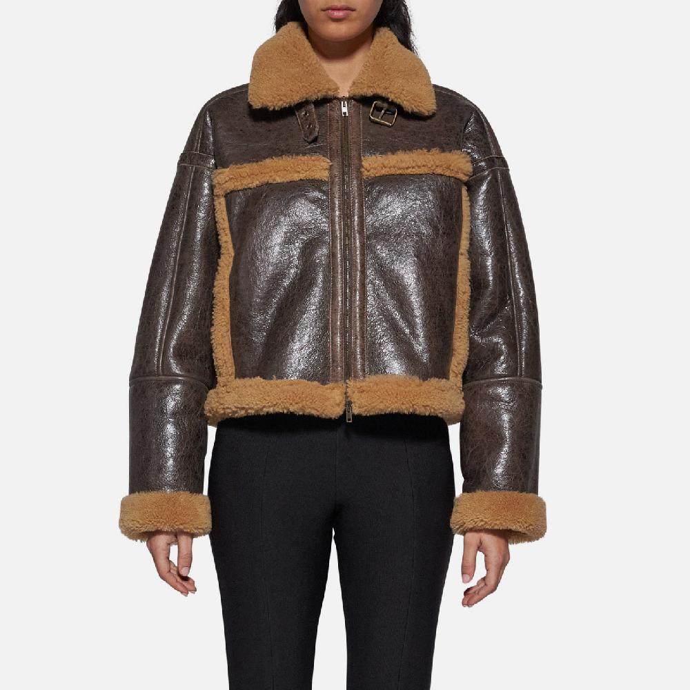 Salvatore Santoro GIACCA IN SHEARLING - BROWN Qualità