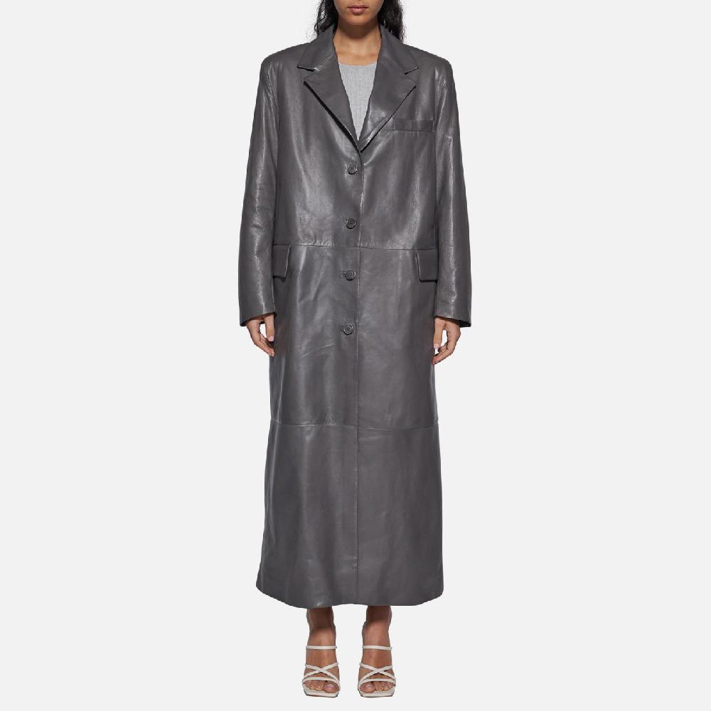 Salvatore Santoro CAPPOTTO IN PELLE - SMOKE Fino Al -60%