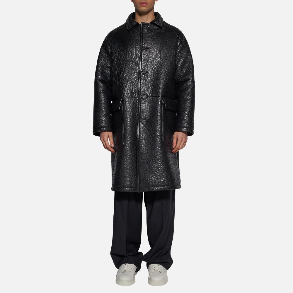 Salvatore Santoro CAPPOTTO IN PELLE - BLACK Convenienza
