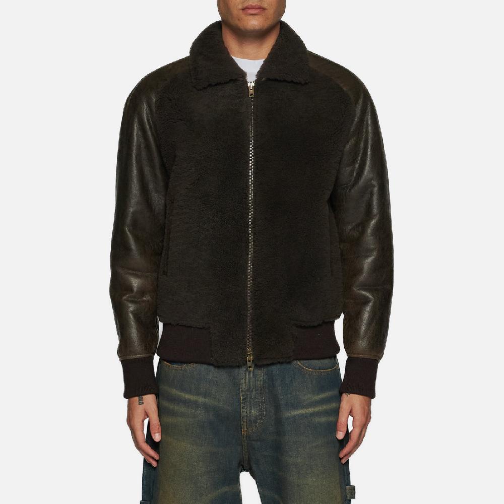 Salvatore Santoro GIACCA IN SHEARLING - BROWN Offerta