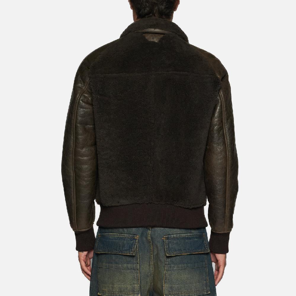 Salvatore Santoro GIACCA IN SHEARLING - BROWN Offerta